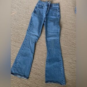 Madewell Women's Blue Flare Jeans